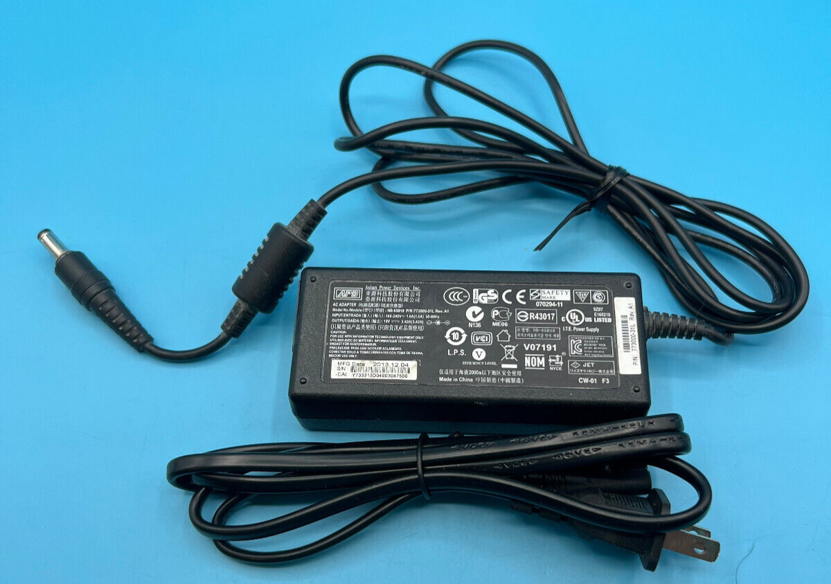 *Brand NEW*Genuine APD Dell Wyse Thin Client 19.5 V 12.3 A 240 W AC Adapter NB-65B19 P/N:59826 Power - Click Image to Close